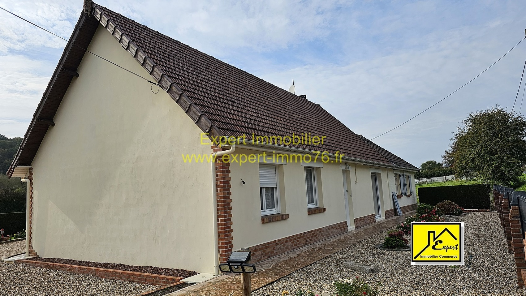 Vente Maison 137m² 6 Pièces à Saint-Hellier (76680) - Expert Immobilier 76